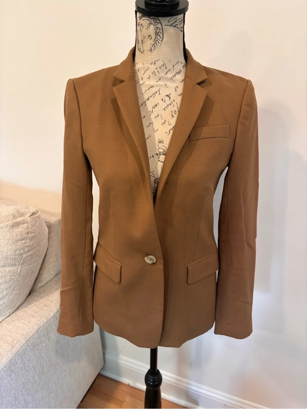 J.Crew Regent blazer in brown size 0